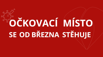 Očkovací místo FN Olomouc se od března stěhuje, otevřeno bude dva dny v týdnu