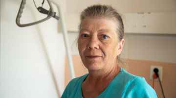 Přeji všem lidem v České republice mír a zdraví, říká ukrajinská pacientka onkologické kliniky FN Olomouc
