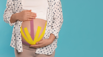 Těhotným nabízíme tejpování – úlevu od nadměrného tlaku