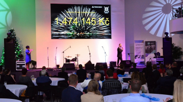 Na benefičním koncertě pro Fakultní nemocnici Olomouc vybral Crosspoint 1,5 milionu korun