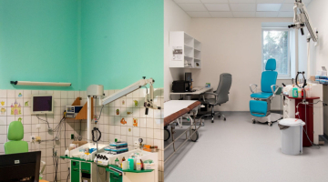 Stavební sezona ve Fakultní nemocnici Olomouc začala: na ORL je hotovo, začínají práce na ortopedii