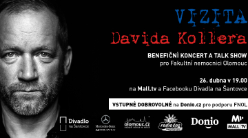 David Koller zahraje pro Fakultní nemocnici Olomouc