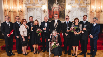 Profesor Vítězslav Kolek získal in memoriam Cenu města Olomouce