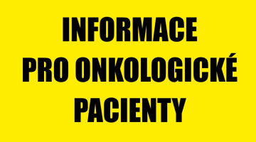 Onkologičtí pacienti se mohou k očkování proti COVID-19 hlásit na Onkologické klinice