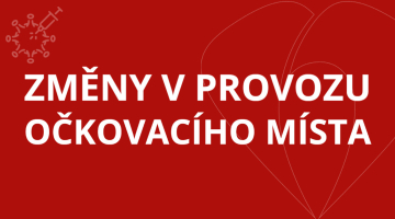 Očkovací místo FN Olomouc bude 10. - 12. února uzavřeno, následně zkrátí provozní dobu