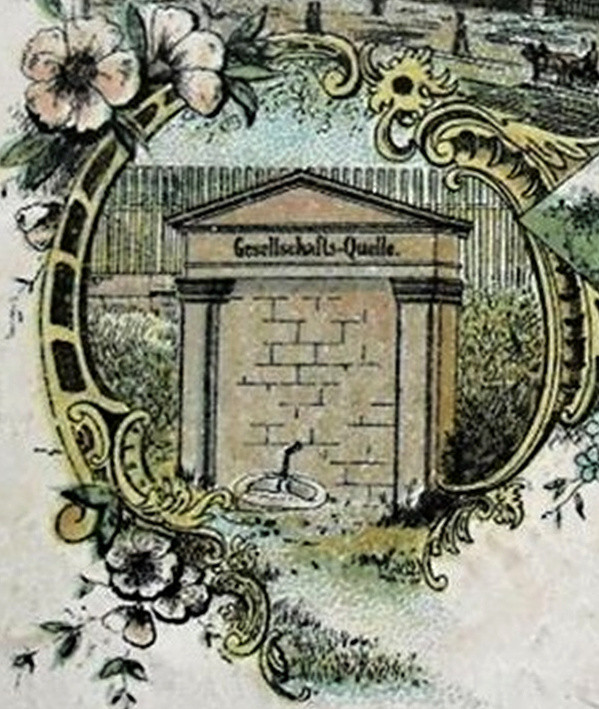 Společenský pramen, cca 1900, archiv Viléma Švece