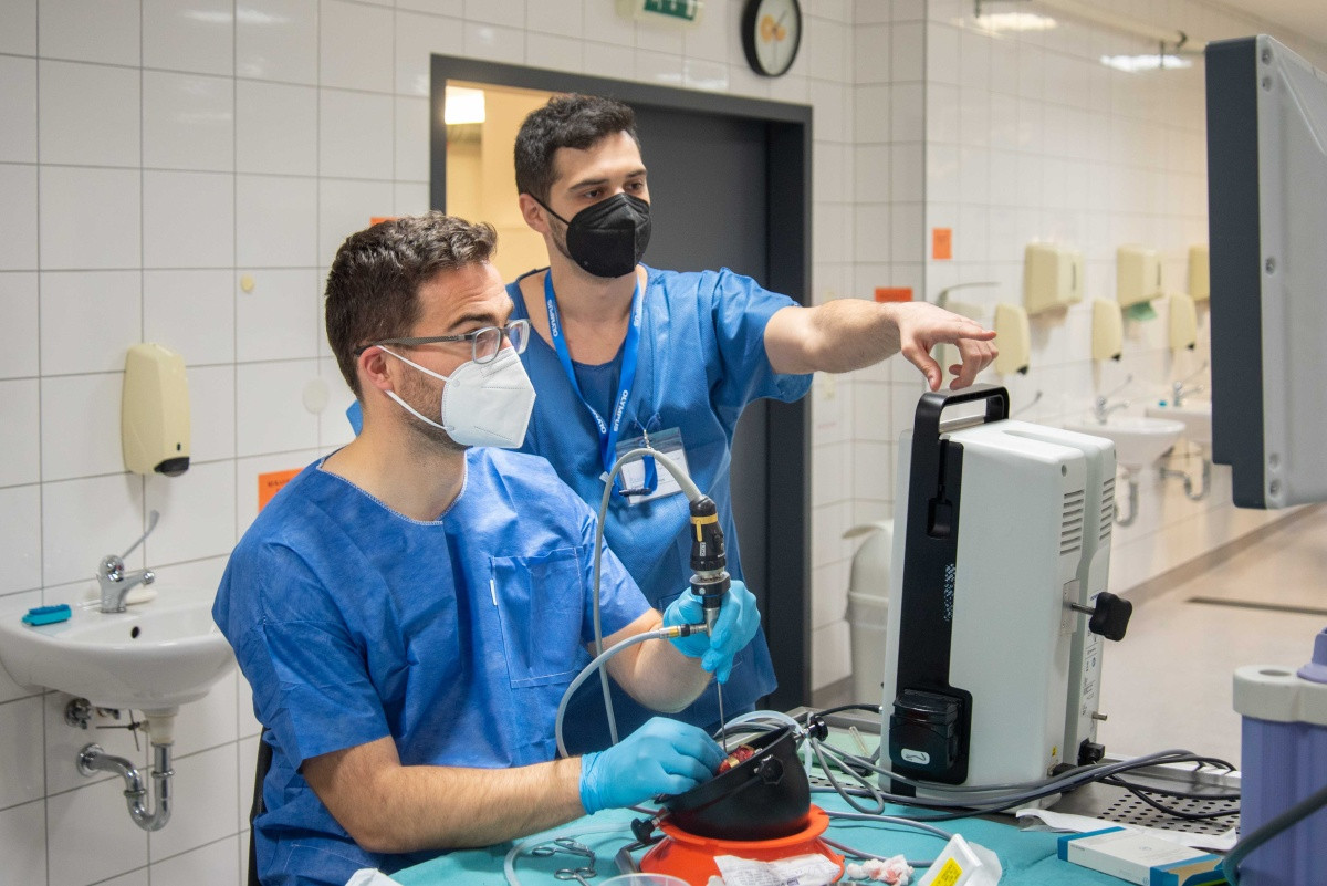 Z loňského ročníku The Central European Endoscopic Ear Surgery Course.