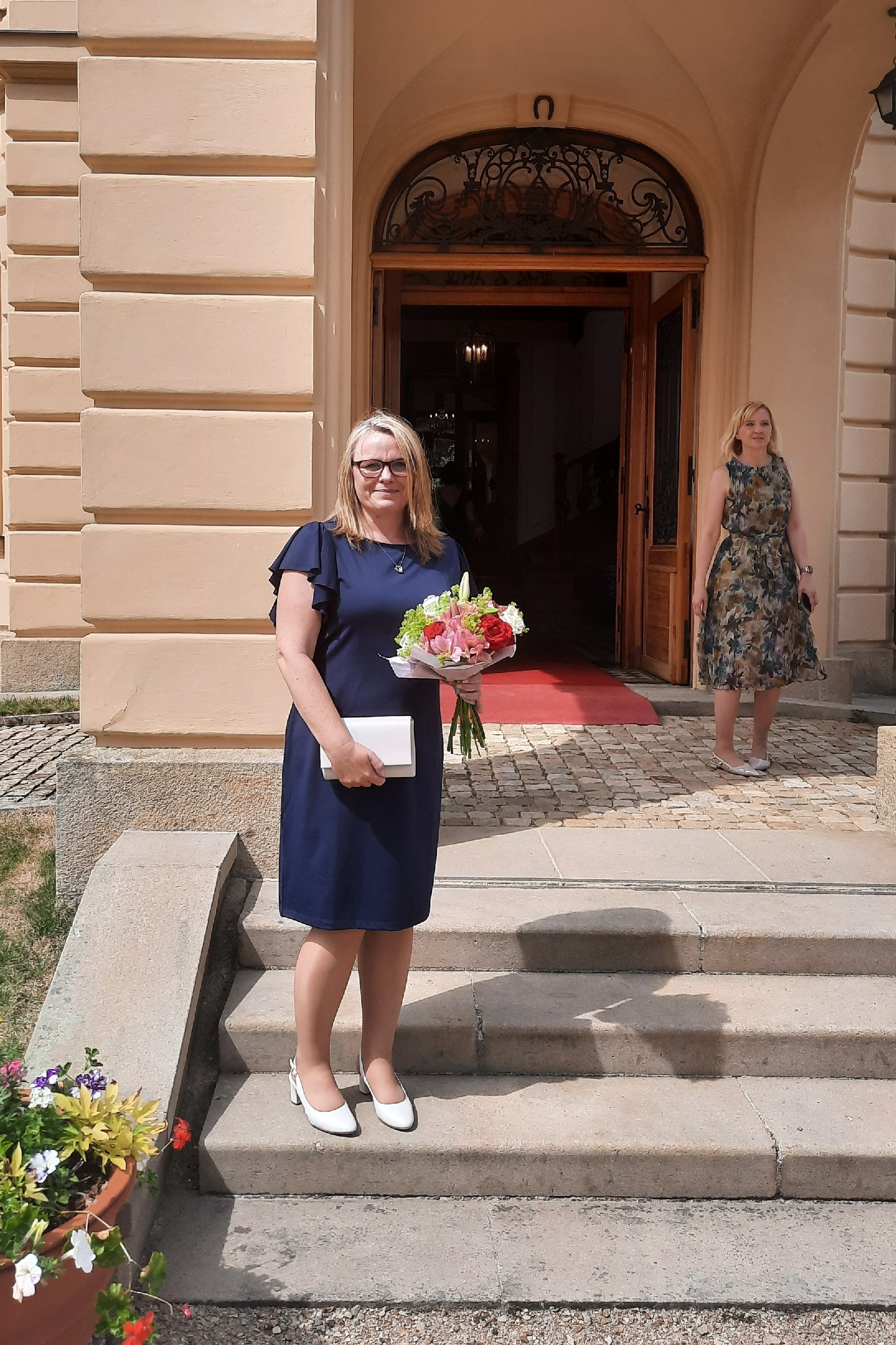 Setkání s paní Evou Pavlovou, Zámek Lány, 2023. Foto: Archiv Lenky Járové