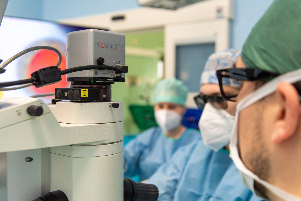 Oční klinika disponuje přístrojem NGenuity®3D.