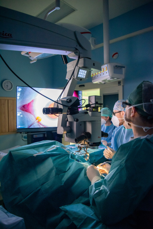Oční klinika disponuje přístrojem NGenuity®3D.