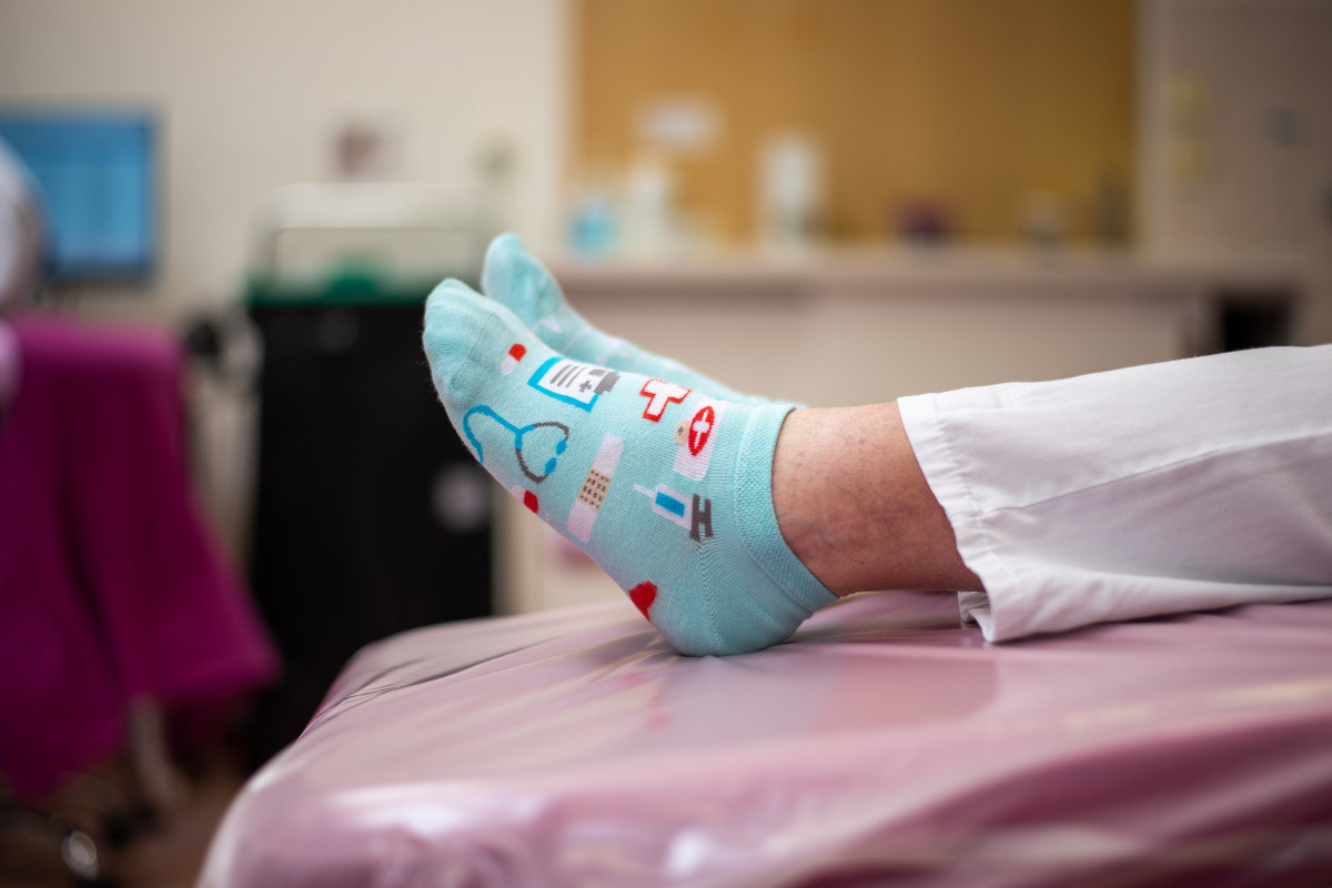 Sestry a lékaři Porodnicko-gynekologické kliniky darovali krev.